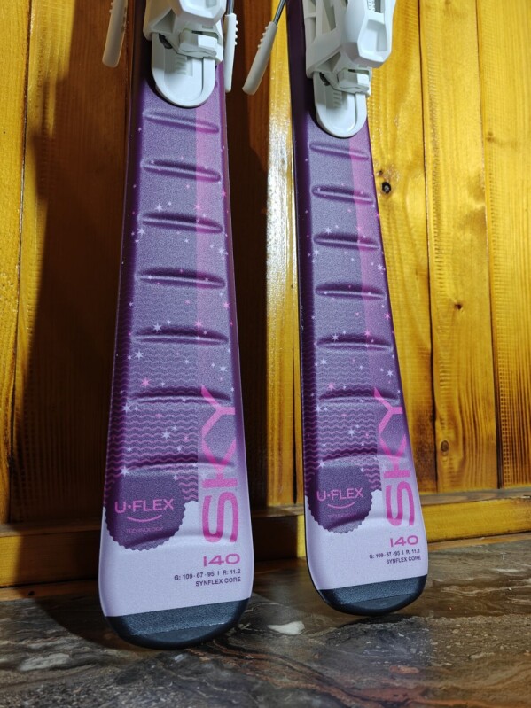 LYŽE ELAN SKY U-FLEX 140CM --MODEL 2026--